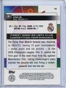 2023-24 Topps Finest UEFA Club Competitions Vini Jr