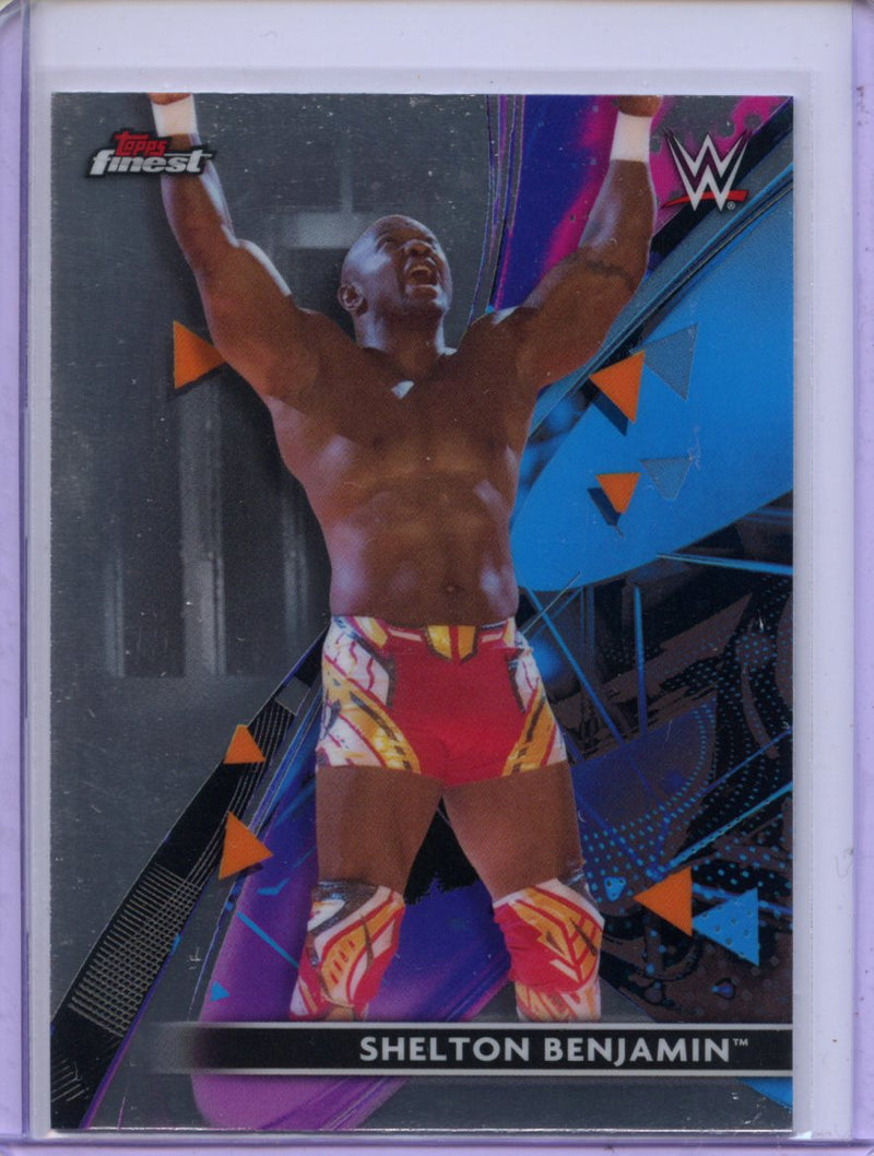 2021 Topps Finest WWE Shelton Benjamin