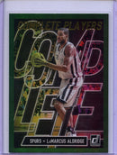 2019-20 Panini Donruss LaMarcus Aldridge Complete Players Green Flood