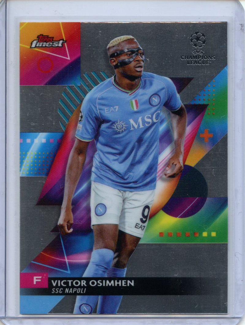 2023-24 Topps Finest UEFA Club Competitions Victor Osimhen