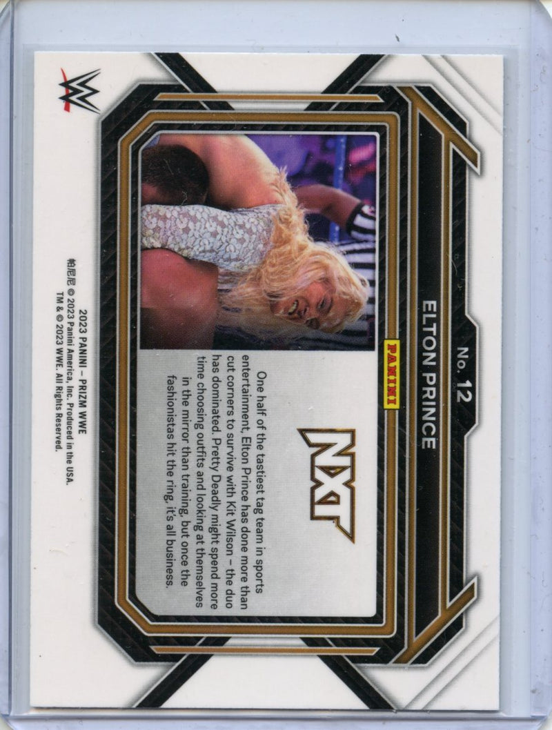 2023 Prizm WWE Elton Prince
