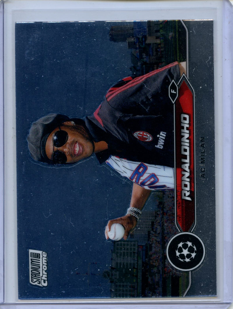 2023-24 Topps Stadium Club UEFA Club Competitions Ronaldinho