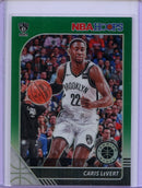 2019-20 Hoops Premium Caris Levert Green Prizm