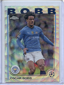 2024-25 Topps Chrome UEFA Club Comps Oscar Bobb Wave