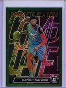 2019-20 Panini Donruss Paul George Complete Players Green Flood