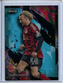 2024 Topps Finest MLS Emil Forsberg Uncommon Aqua Refractor 75/75