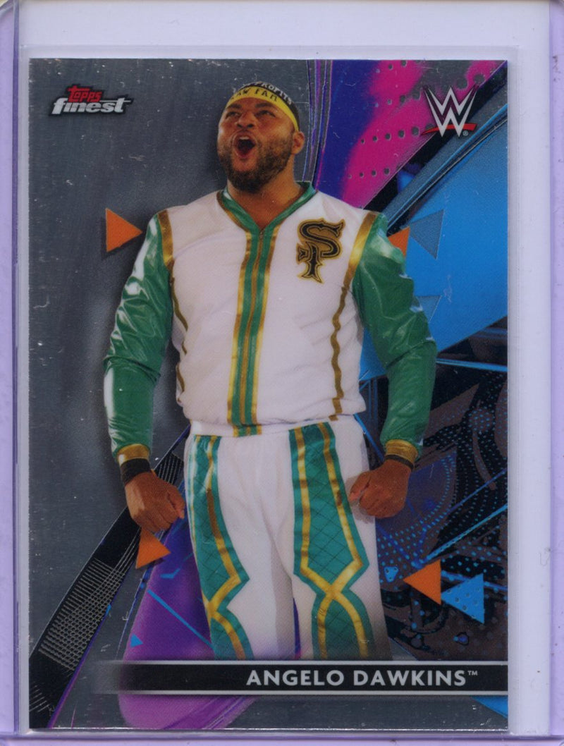 2021 Topps Finest WWE Angelo Dawkins