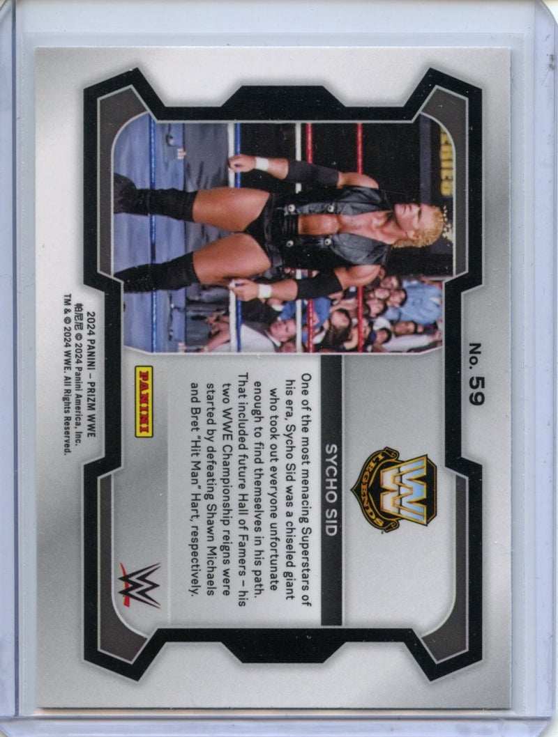 2024 Prizm WWE Sycho Sid