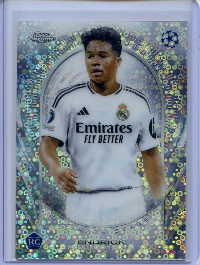 2024-25 Topps UEFA CC Endrick Ultimate Stage Chrome