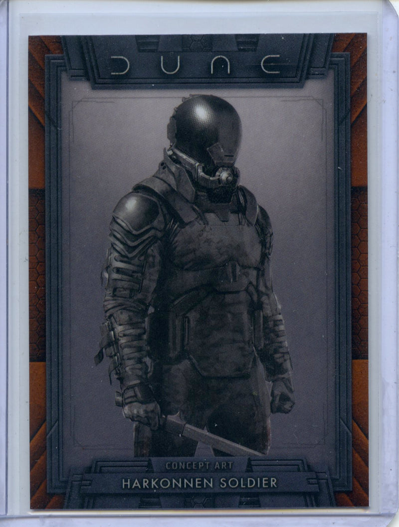 2024 Topps Dune Chrome Harkonnen Soldier Art Of Dune