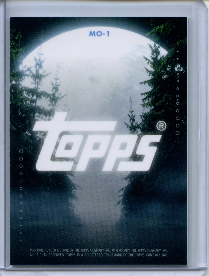 2024-25 Topps Blue Moon Manchester City Pep Guardiola Moonshine