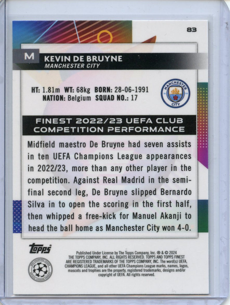 2023-24 Topps Finest UEFA Club Competitions Mohamed Salah