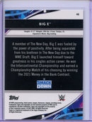 2021 Topps Finest WWE Big E