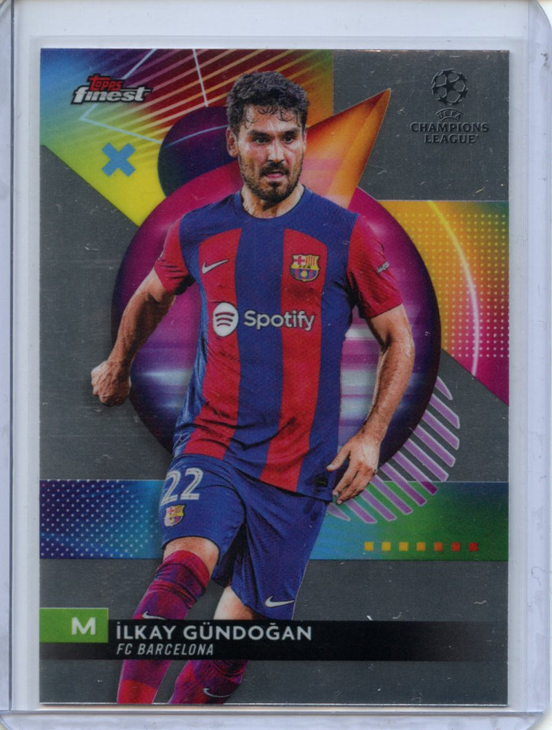 2023-24 Topps Finest UEFA Club Competitions Ilkay Gundogan