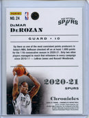 2020-21 Panini NBA Chronicles DeMar DeRozan
