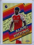 2026 Topps Chrome Premier League Noni Madueke Alive And Kicking