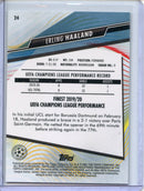 2020-21 Topps Finest UEFA Champions League Erling Haaland