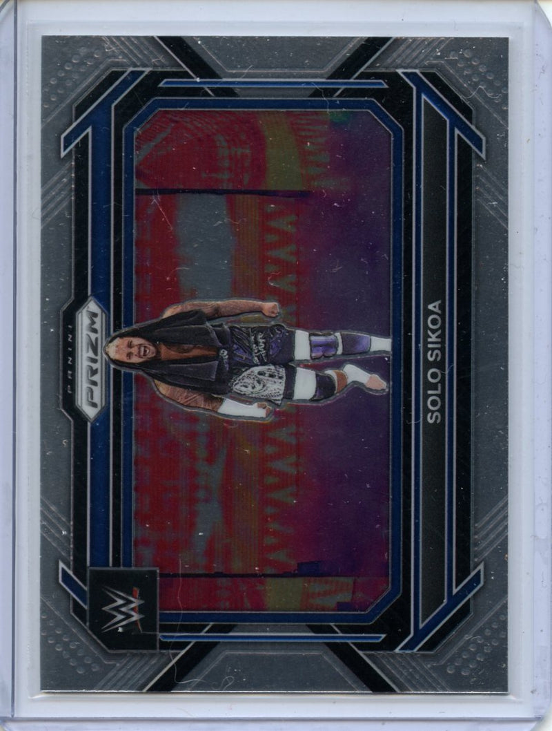 2023 Prizm WWE Solo Sikoa