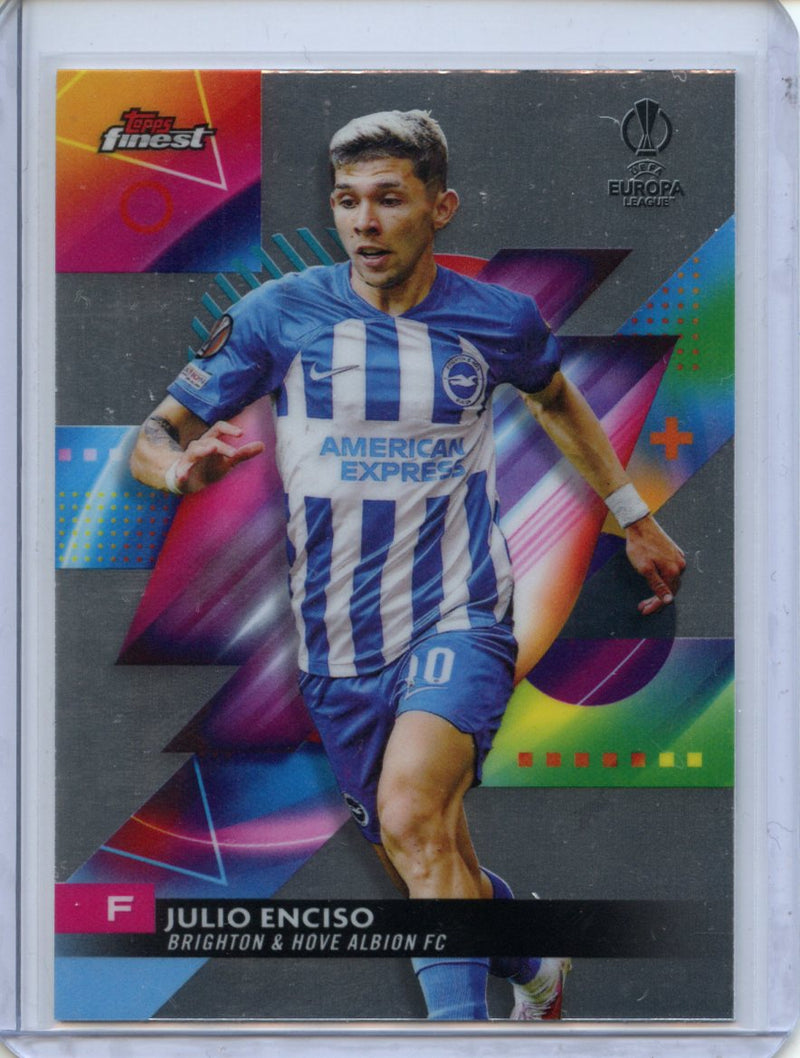 2023-24 Topps Finest UEFA Club Competitions Julio Enciso