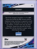2021 Topps Finest WWE Cesaro