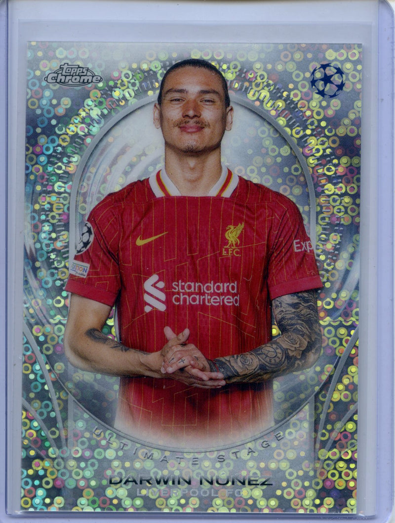 2024-25 Topps UEFA CC Darwin Nunez Ultimate Stage Chrome