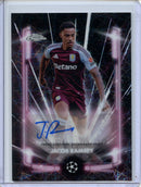 2024-25 Topps Chrome UEFA Club Comps Jacob Ramsey Black Lazer Autographs