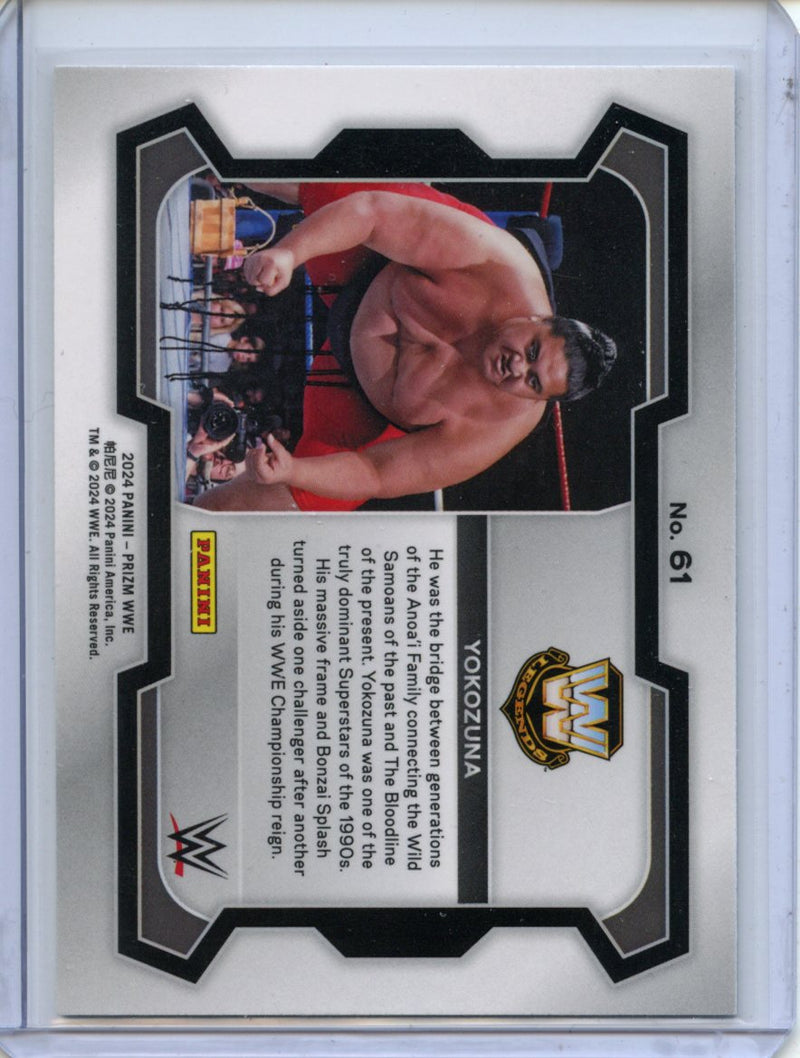 2024 Prizm WWE Yokozuna