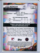 2024 Topps Finest MLS Lewis Morgan Common Orange Refractor 20/50