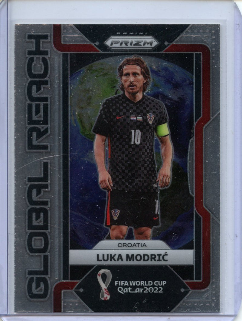 2022 Panini Prizm FIFA World Cup Qatar Luka Modric Global Reach