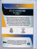 2025-26 Topps Chrome UEFA Women’s CL Bella Andersson