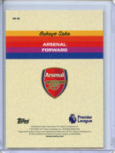 2026 Topps Chrome Premier League Bukayo Saka Alive And Kicking