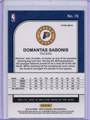 2019-20 Hoops Premium Domantas Sabonis Green Prizm