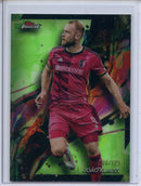 2024 Topps Finest MLS Joao Klauss Common Neon Green Refractor 98/125