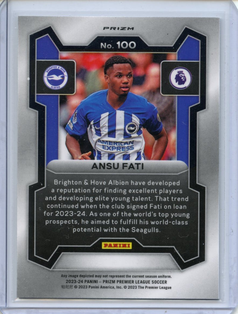 2023-24 Prizm Premier League Ansu Fati Breakaway Prizm