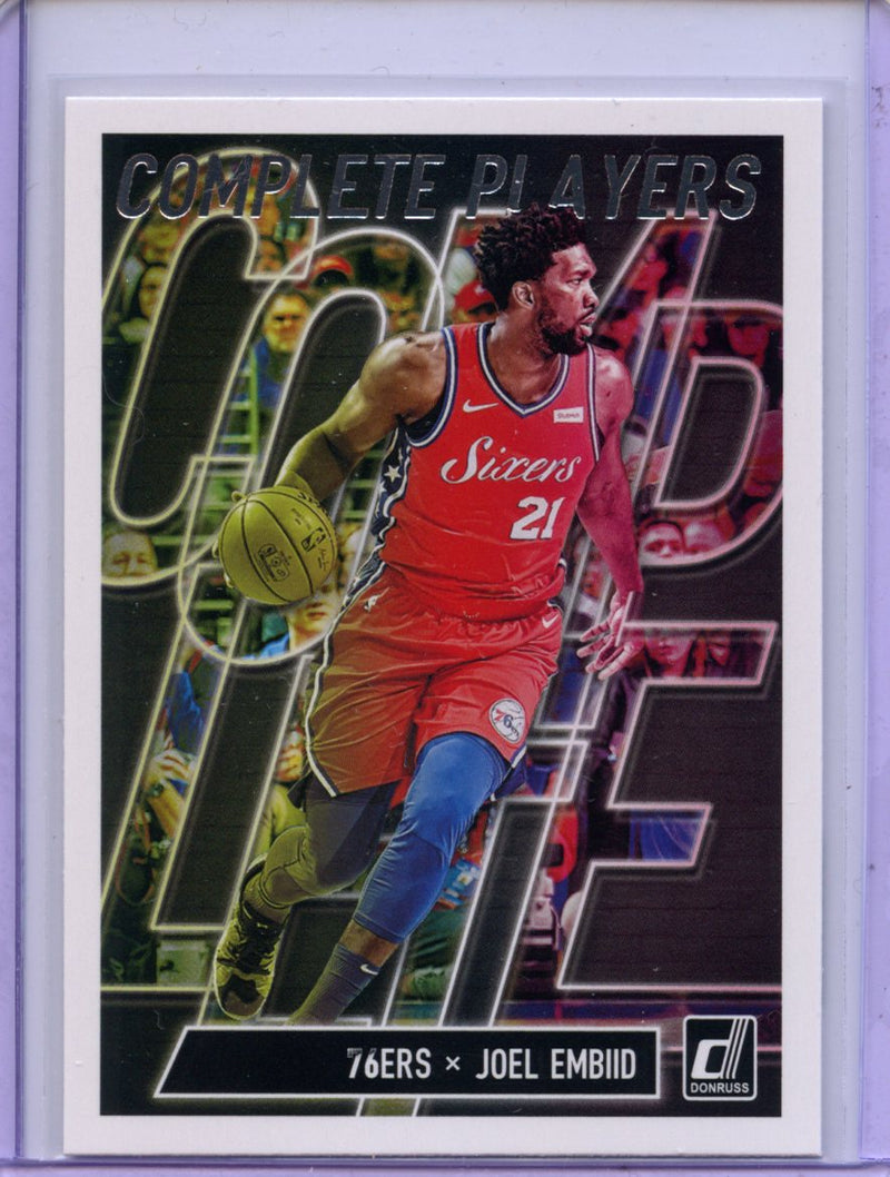 2019-20 Panini Donruss Joel Embiid Complete Players