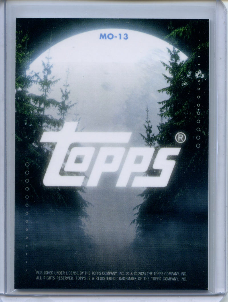 2024-25 Topps Blue Moon Manchester City Micah Richards Moonshine