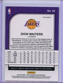 2019-20 Hoops Premium Dion Waiters Green Prizm