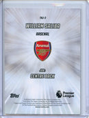 2026 Topps Chrome Premier League William Saliba That’s His Job