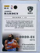 2020-21 Panini NBA Chronicles James Harden