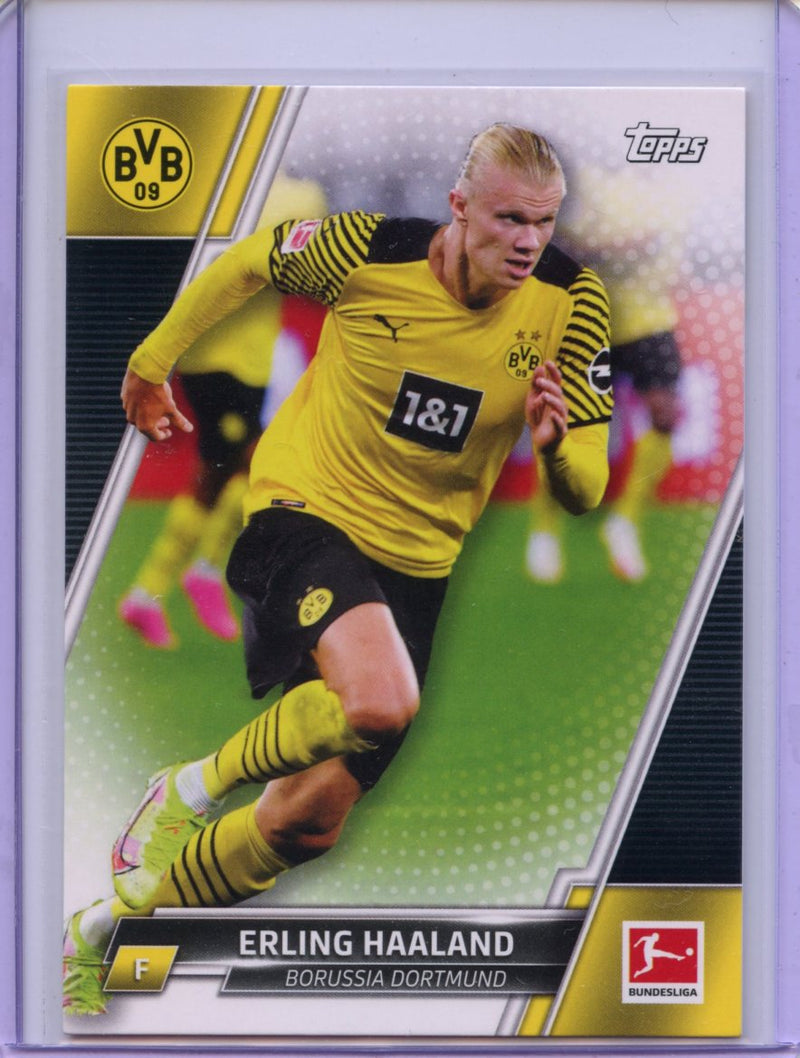 2021-22 Topps Bundesliga Soccer Erling Haaland