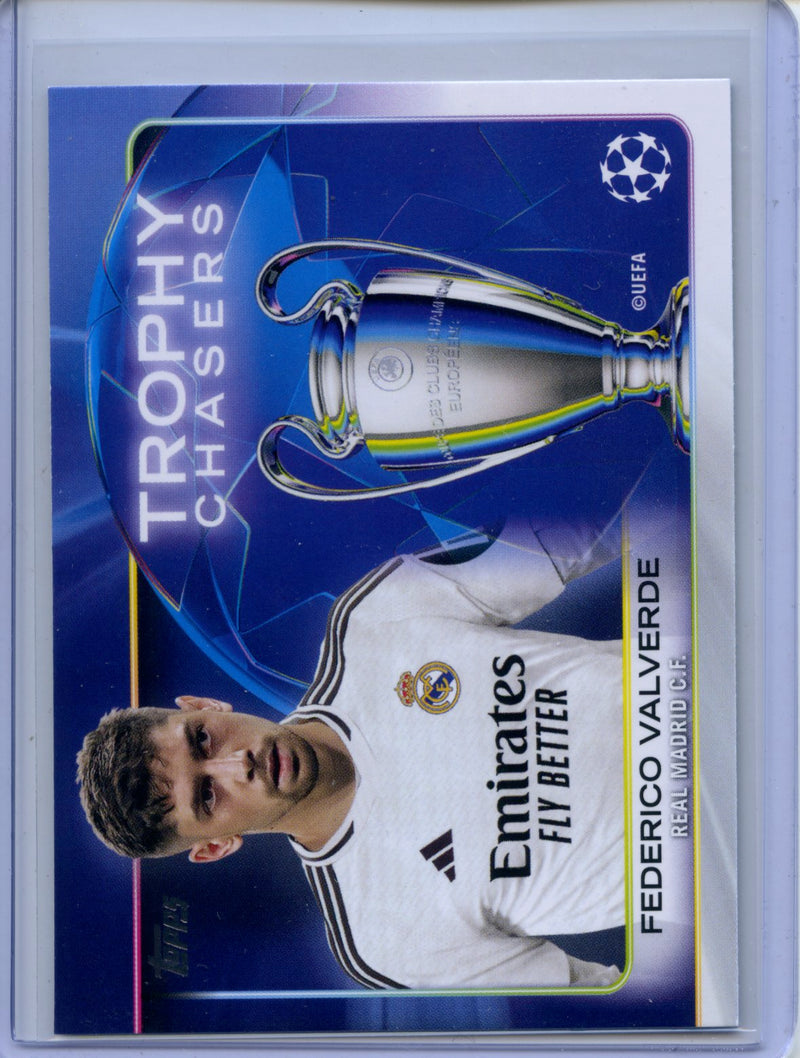 2024-25 Topps UEFA CC Federico Valverde Trophy Chasers
