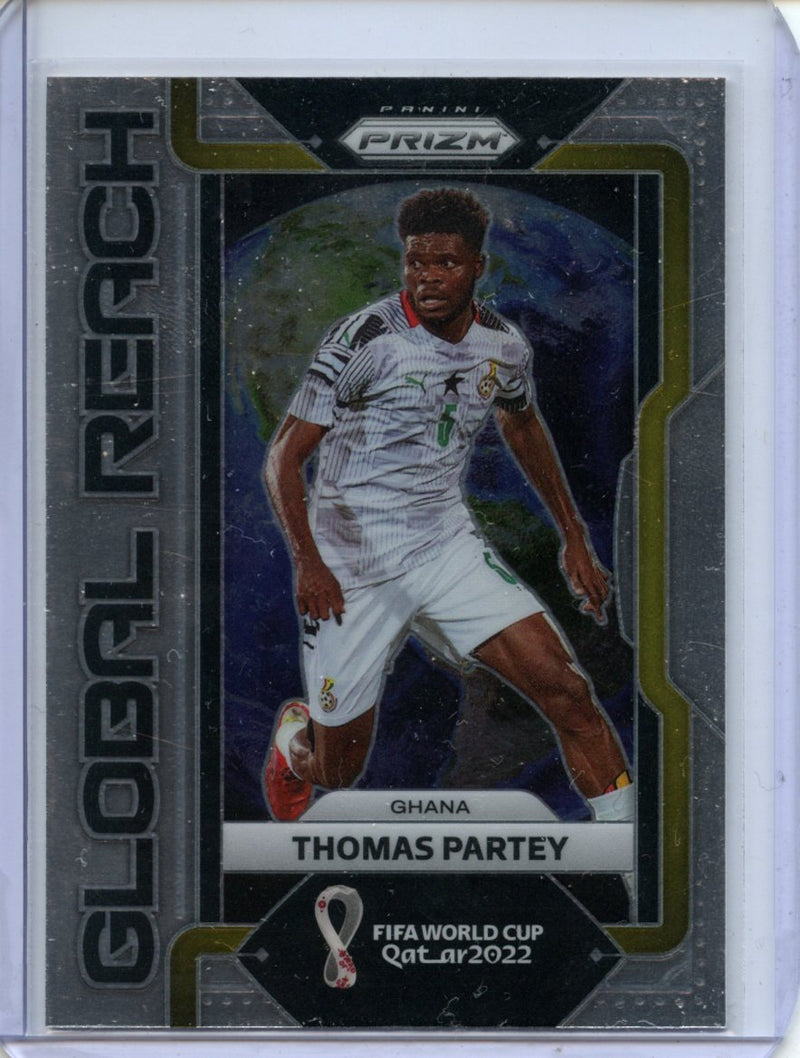 2022 Panini Prizm FIFA World Cup Qatar Thomas Partey Global Reach