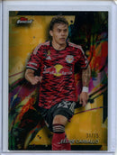2024 Topps Finest MLS Felipe Carballo Common Gold Refractor 31/75