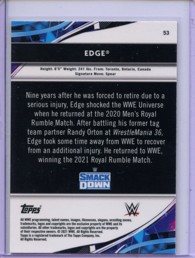 2021 Topps Finest WWE Edge