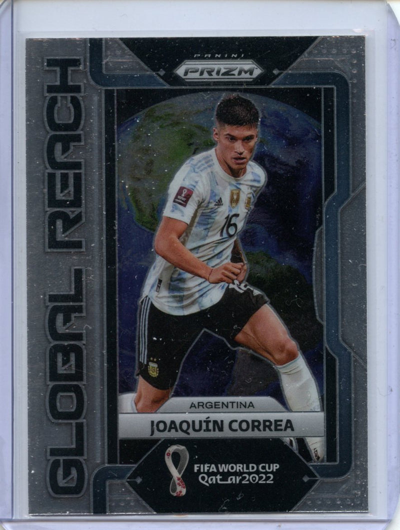 2022 Panini Prizm FIFA World Cup Qatar Joaquin Correa Global Reach