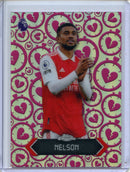 2026 Topps Chrome Premier League Reiss Nelson Stoppage Time Heartbreaker