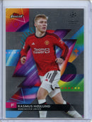 2023-24 Topps Finest UEFA Club Competitions Rasmus Hojlund