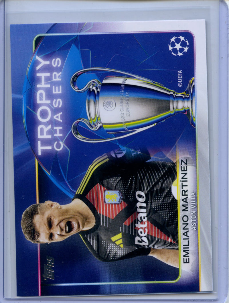 2024-25 Topps UEFA CC Emiliano Martinez Trophy Chasers