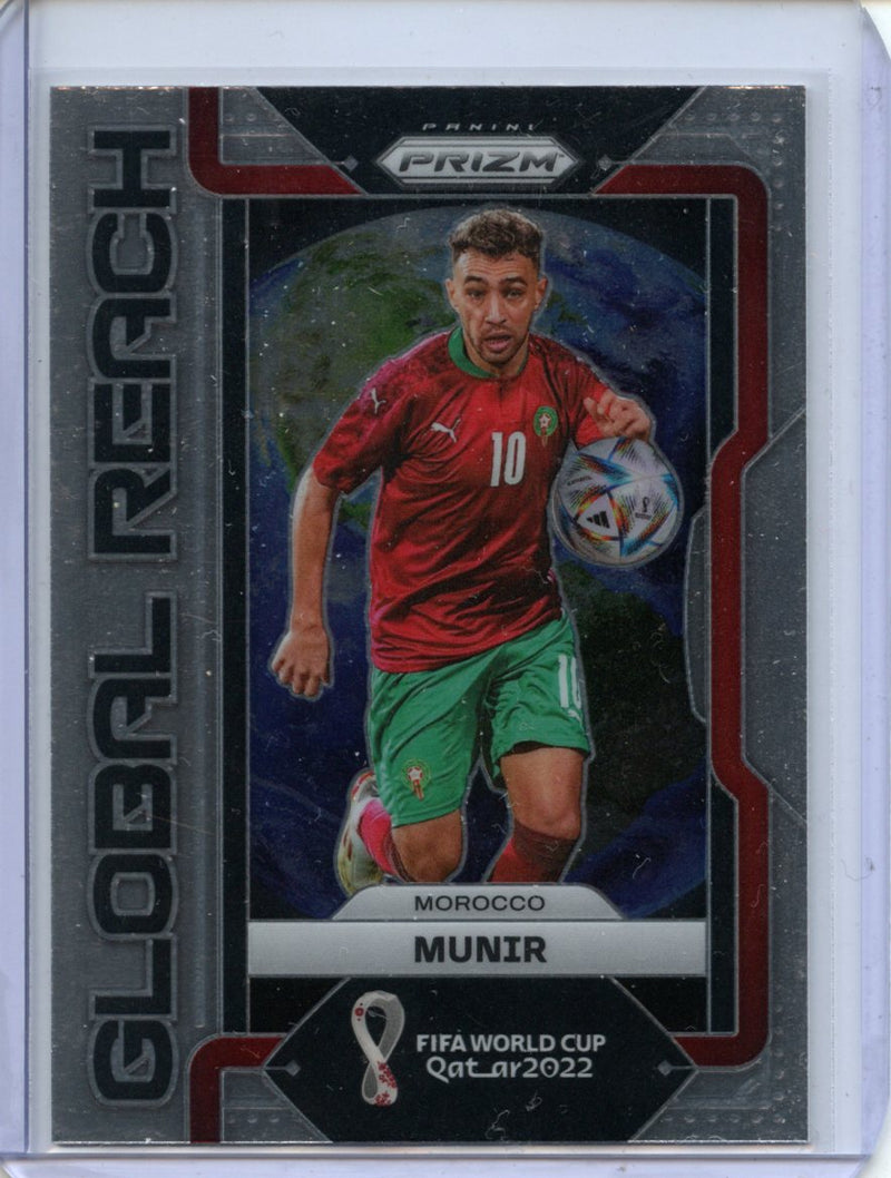 2022 Panini Prizm FIFA World Cup Qatar Munir Global Reach