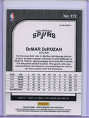 2019-20 Hoops Premium Demar Derozan Green Prizm